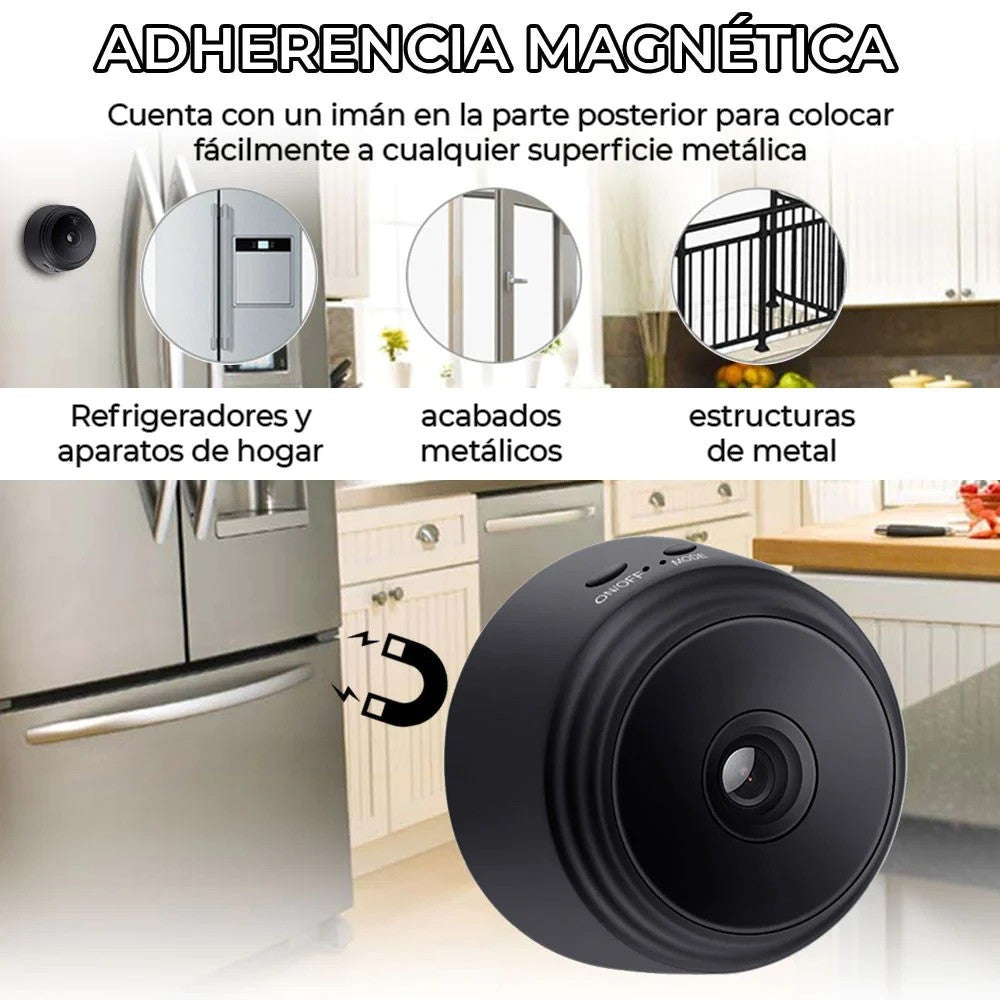 MINI CAMARA PRO WIFI DE SEGURIDAD PARA HOGAR