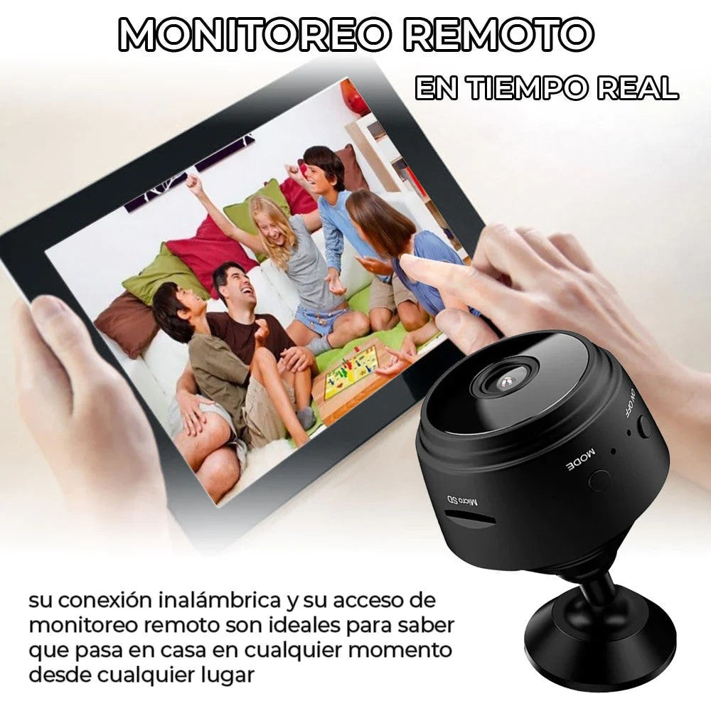 MINI CAMARA PRO WIFI DE SEGURIDAD PARA HOGAR