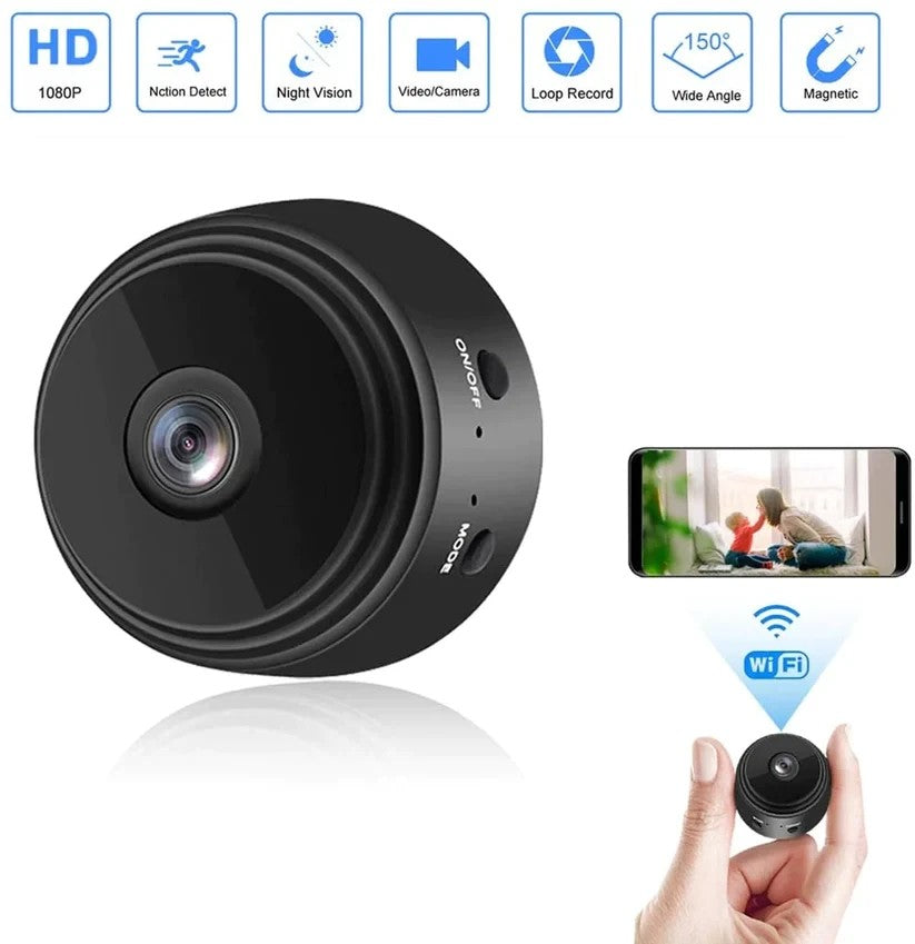 MINI CAMARA PRO WIFI DE SEGURIDAD PARA HOGAR