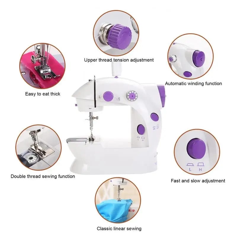 MAQUINA DE COSER PORTATIL PARA EL HOGAR