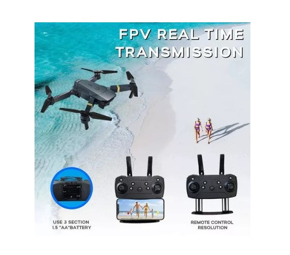 DRONE CON CAMARA 4K PLEGABLE