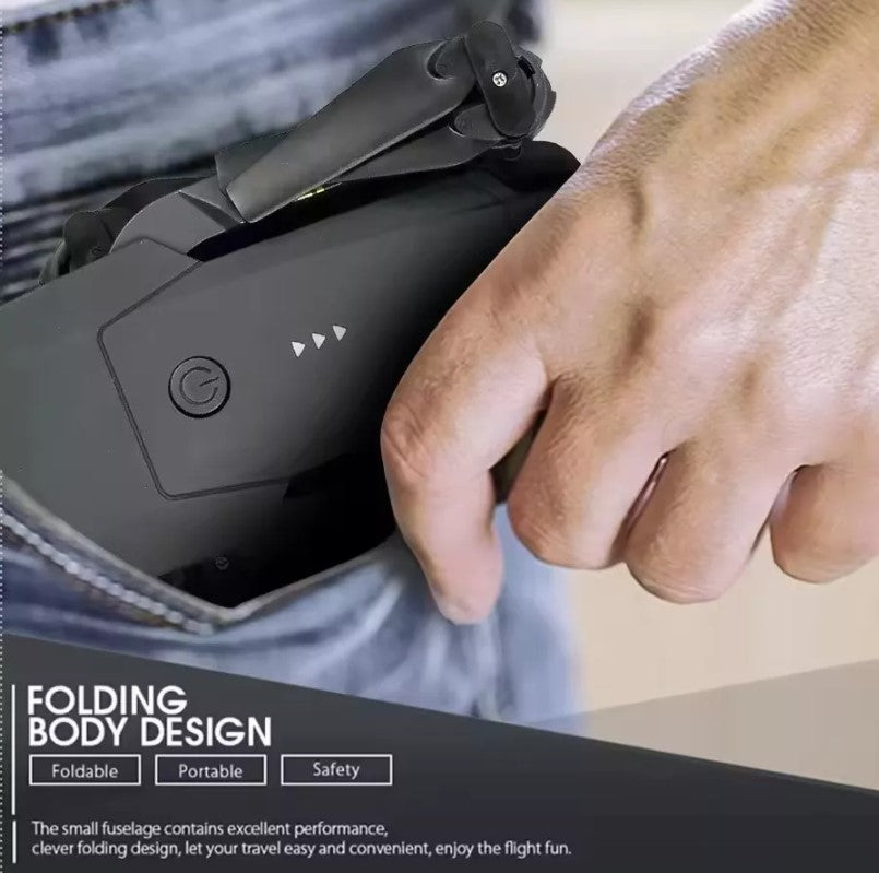 DRONE CON CAMARA 4K PLEGABLE