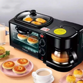 ESTACION DESAYUNO MULTIFUNCIONAL 3 EN 1 CAFETERA HORNO PLANCHA