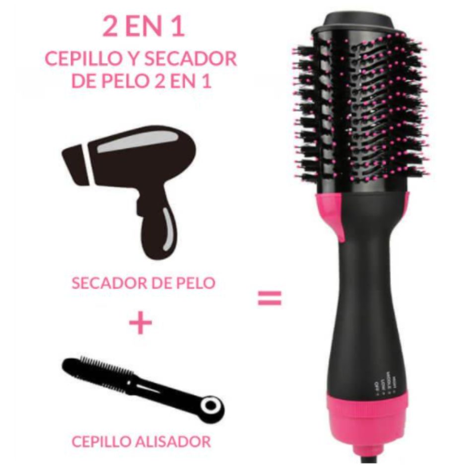 CEPILLO SECADOR 3 EN 1 PARA CABELLO