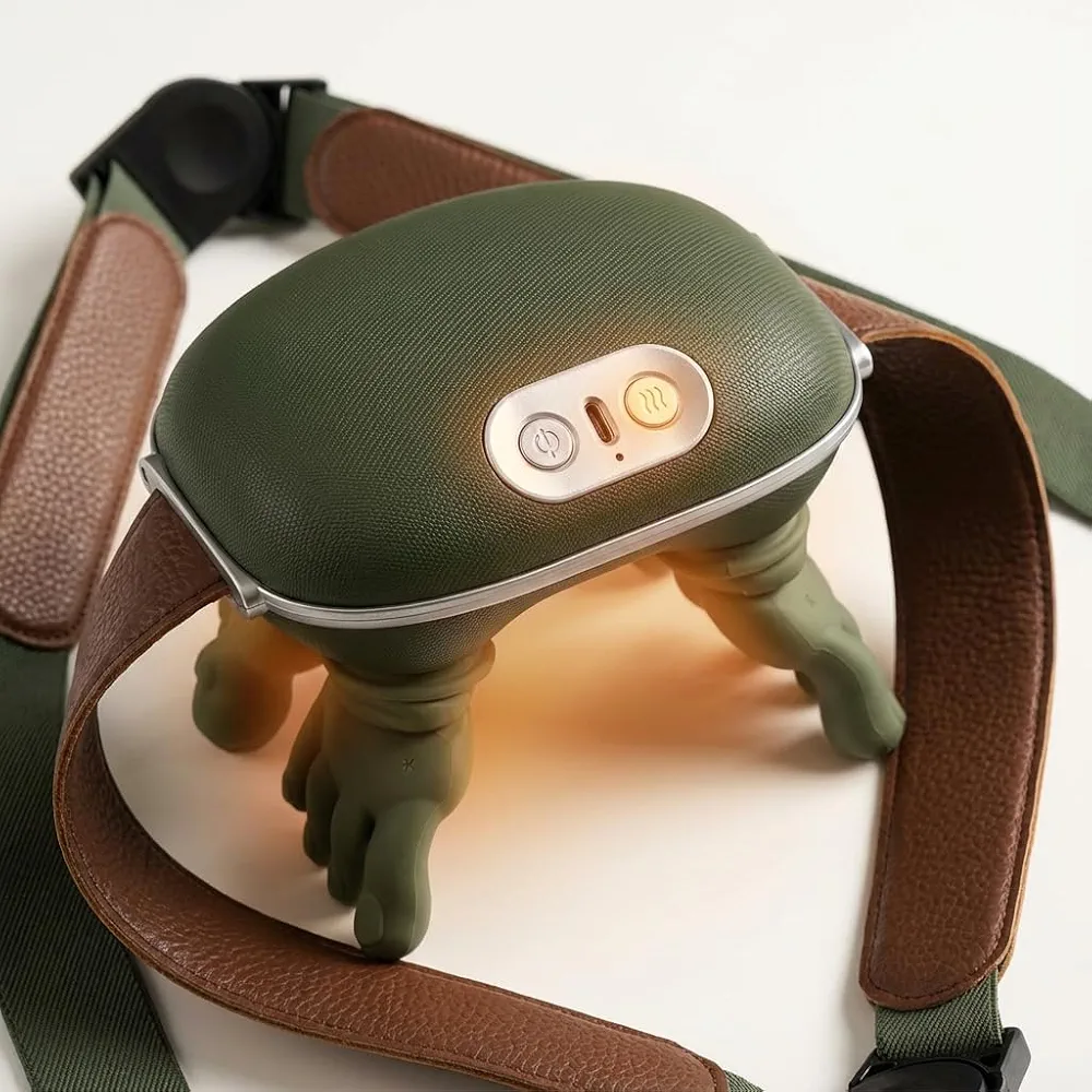 MASAJEADOR ELECTRICO 4D PARA CUELLO Y HOMBROS