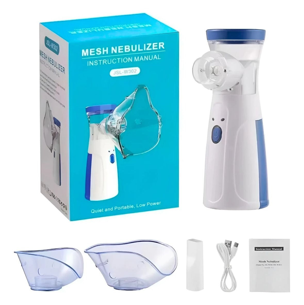 KIT TENSIÓMETRO + NEBULIZADOR + OXÍMETRO