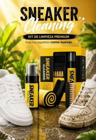 KIT LIMPIEZA ZAPATILLAS ESPUMA